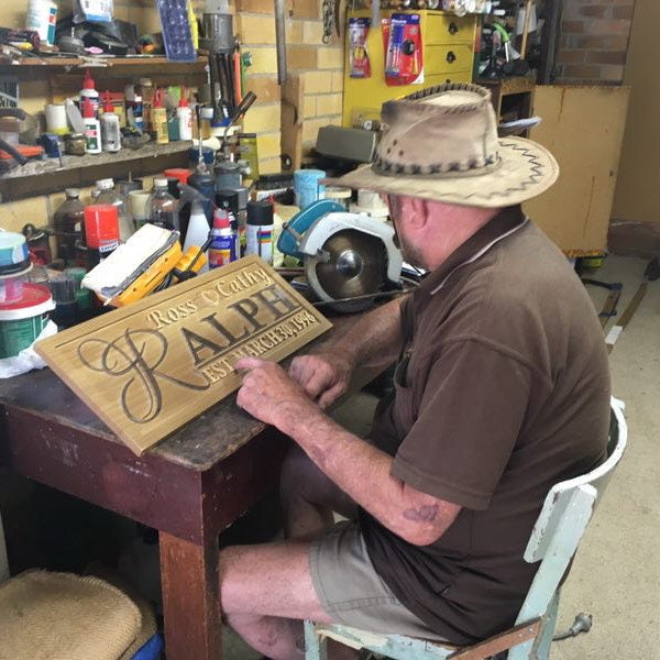 Man Cave Living Room Patio Sign