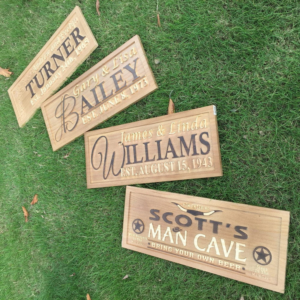 Man Cave Living Room Patio Sign
