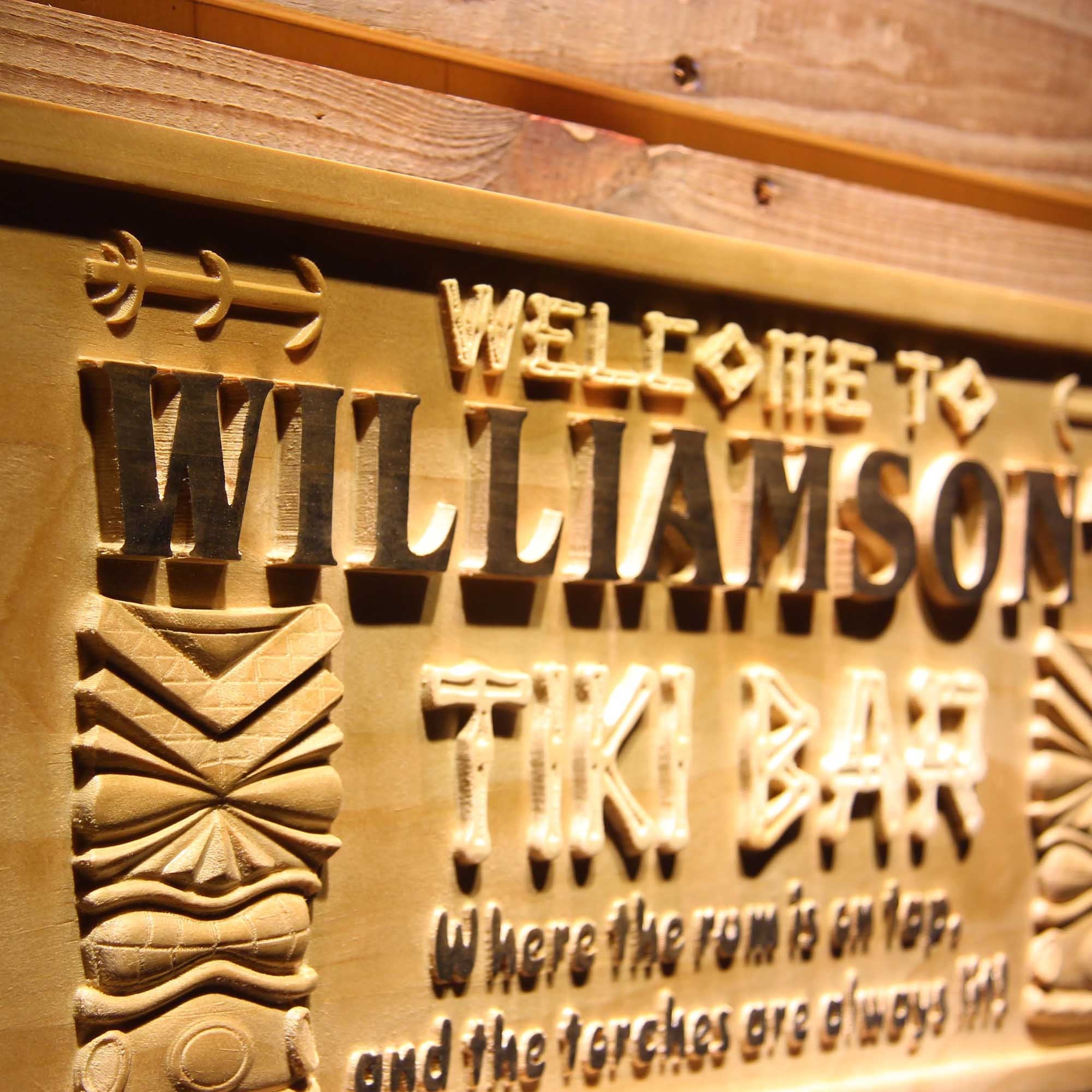 Man Cave Living Room Patio Sign