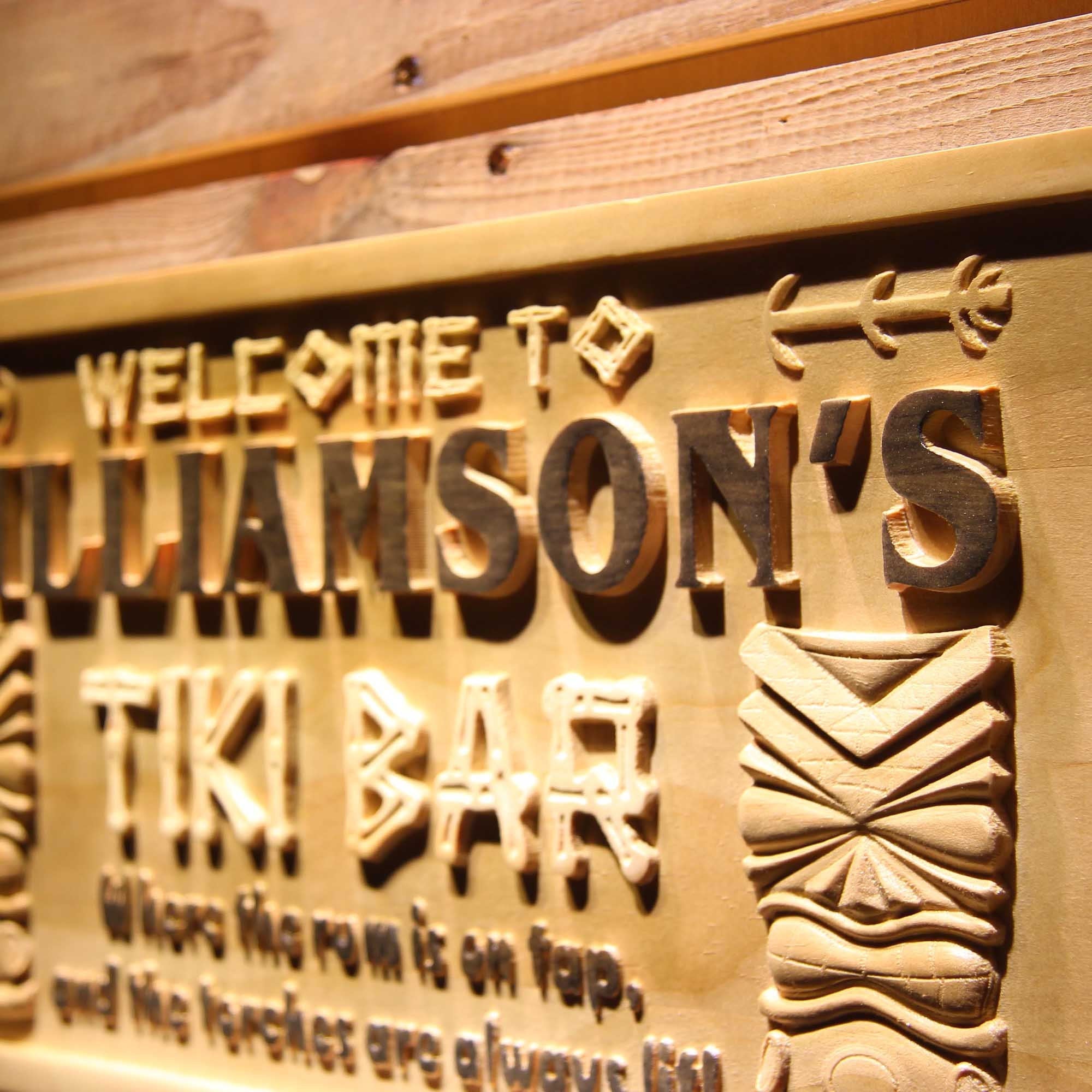 Man Cave Living Room Patio Sign