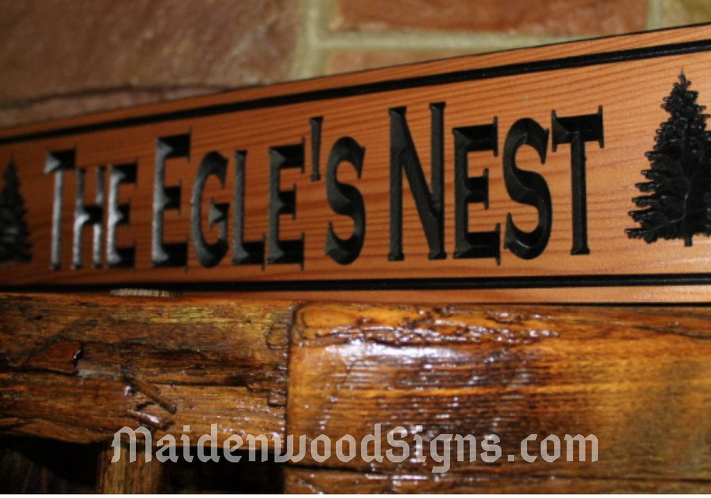 Custom Tiki Bar Sign Nautical Tiki Bar Decor / Backyard Outdoor Sign Home Bar Decor / Carved Wooden Custom Name Sign