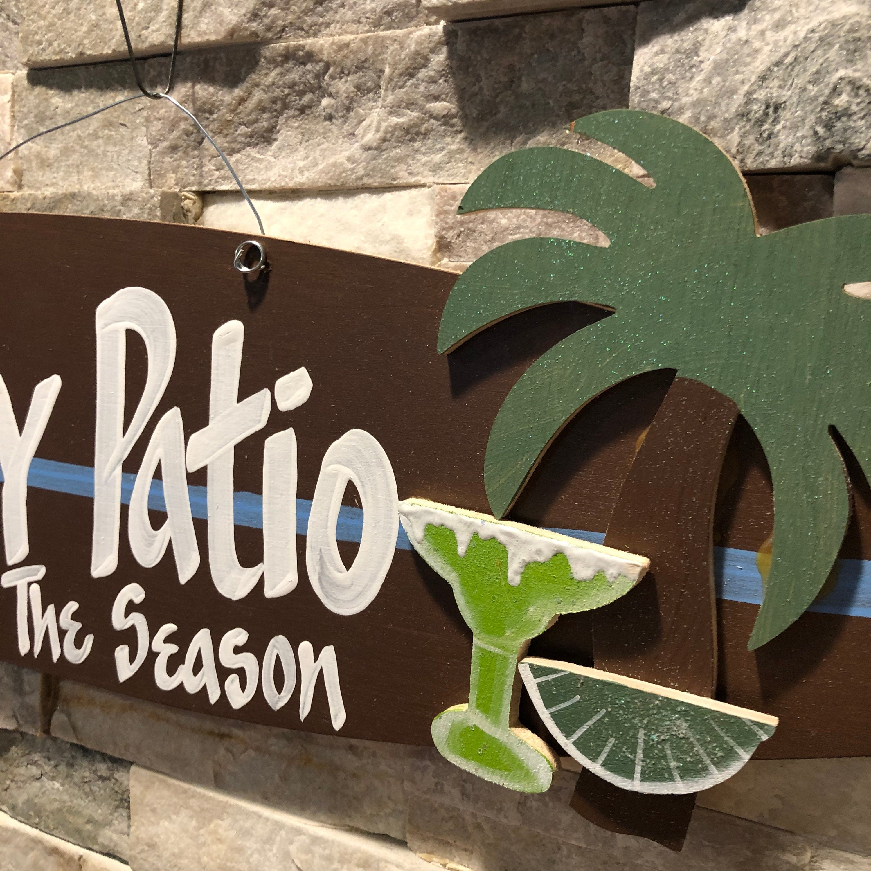 Personalized Handmade Surfboard Sign