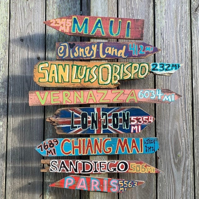 Tiki Bar Sign Beach House Decor | Wood Arrows | Tiki Decor | Directional Signs | Coastal Custom Beach Signs | Wooden Sign