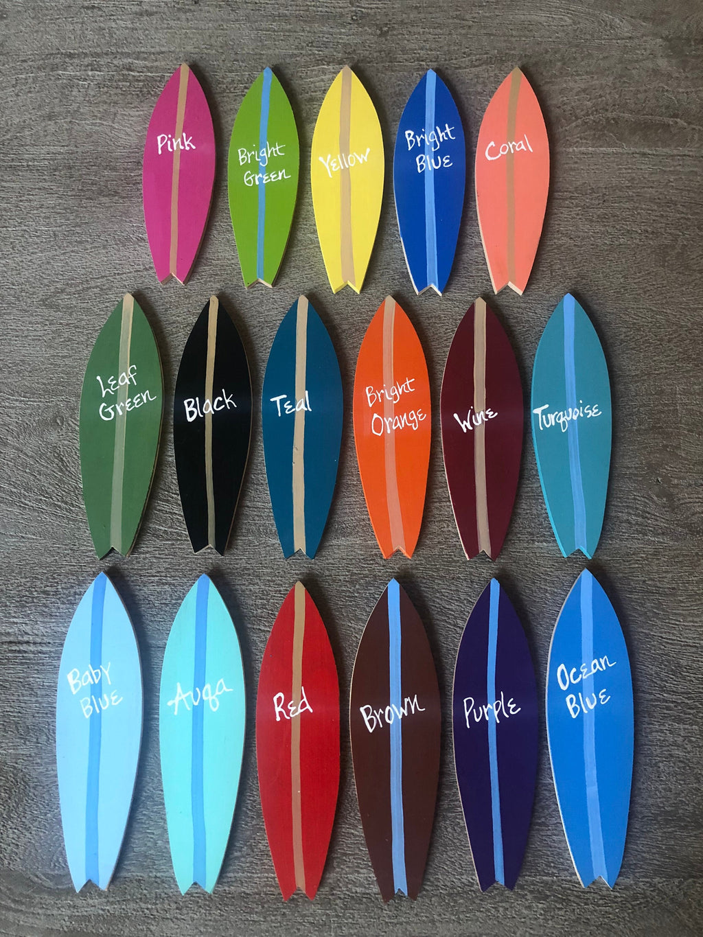 Porch Paradise Custom Surfboard Wall Hanging