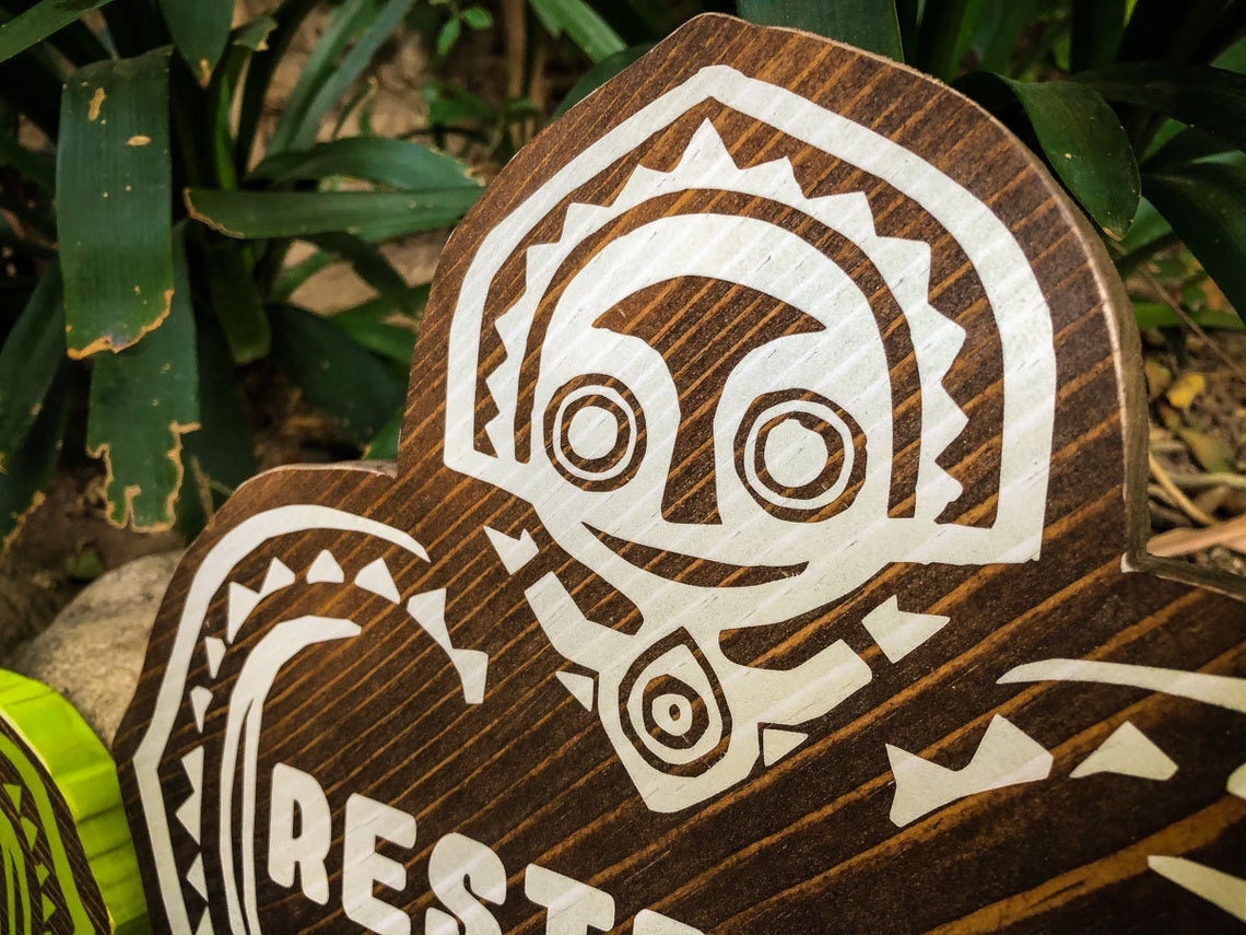 Tiki Polynesian Resort Hotel Inspired Bathroom