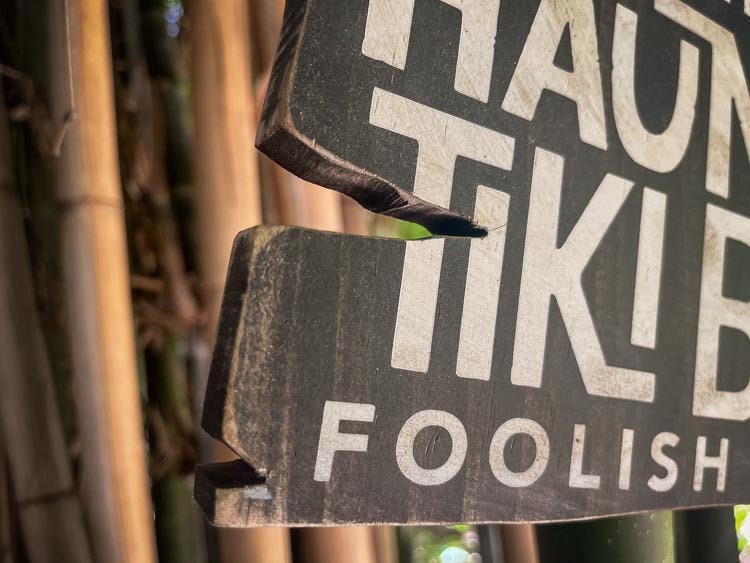 Welcome to our Haunted Tiki Bar