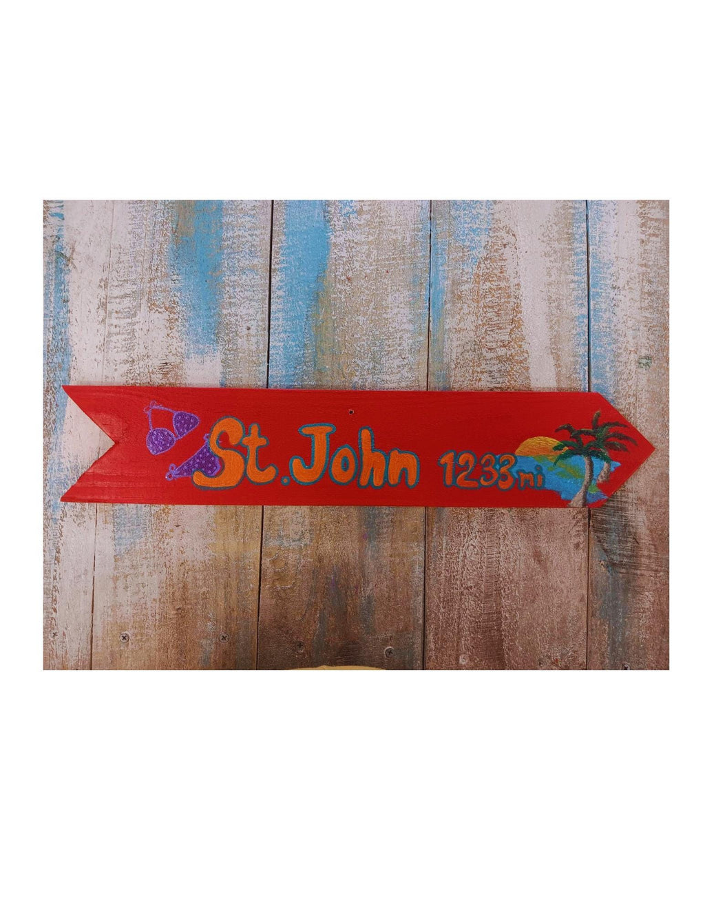Custom Tiki Bar Sign - Tropical Outdoor Decor