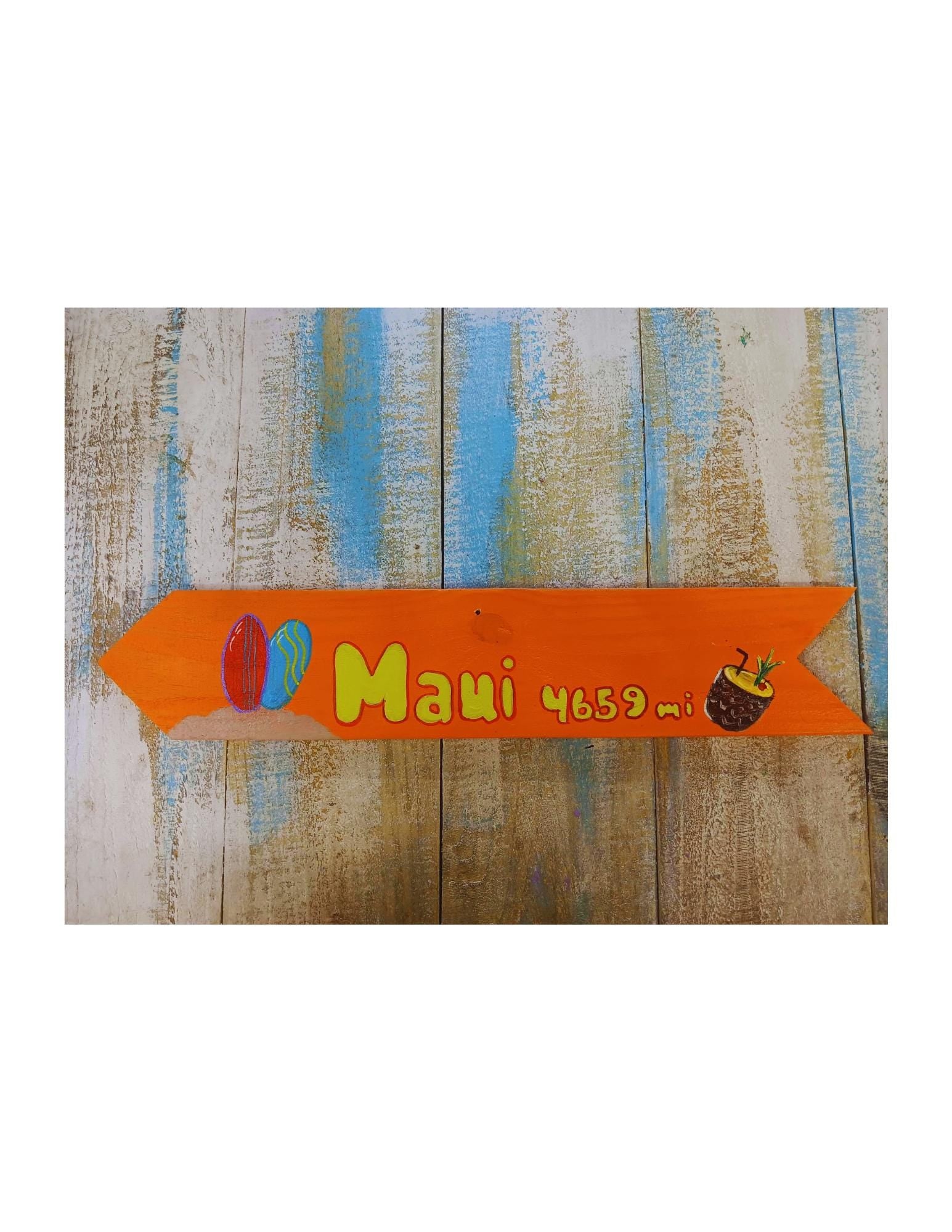 Custom Tiki Bar Sign - Tropical Outdoor Decor