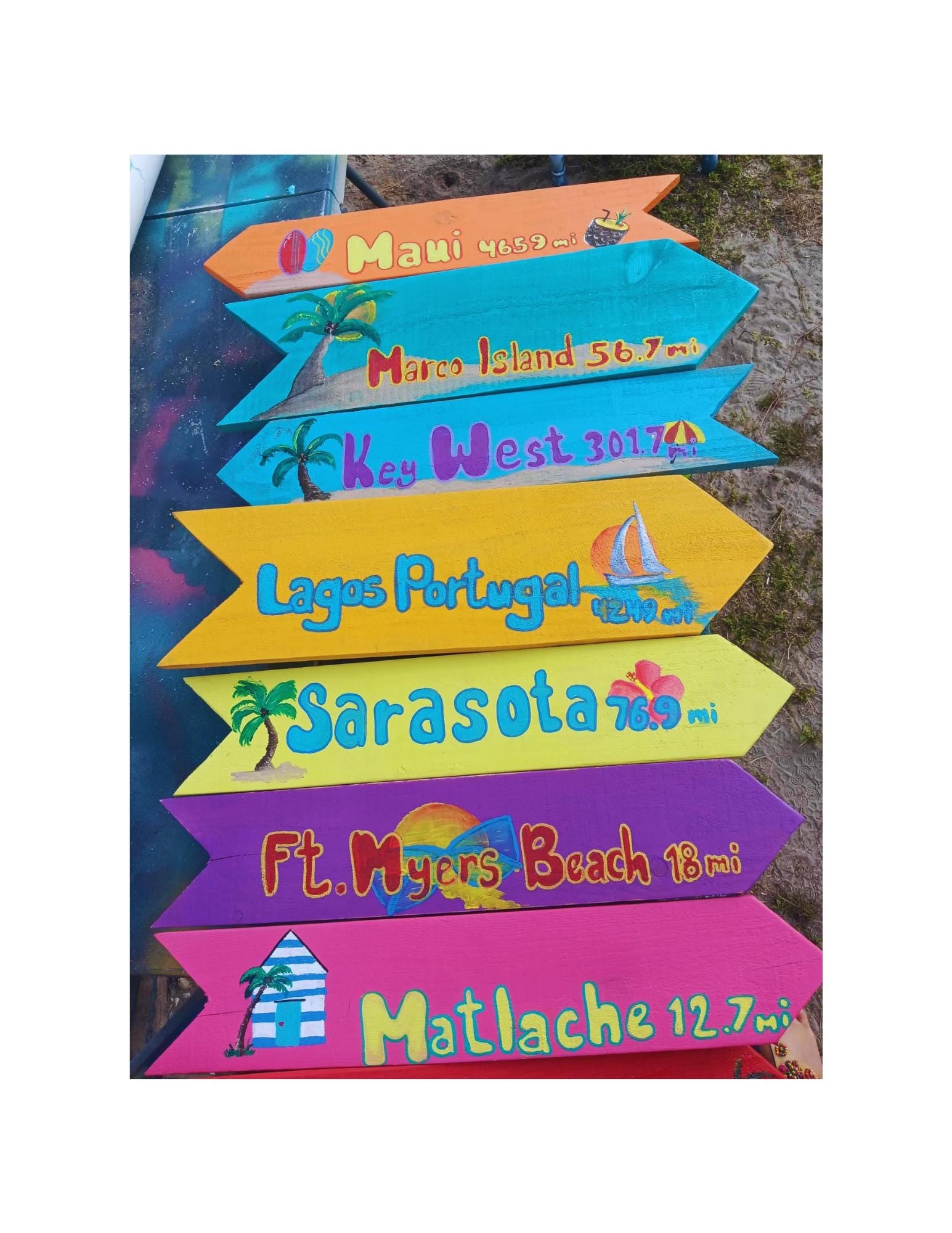 Custom Tiki Bar Sign - Tropical Outdoor Decor